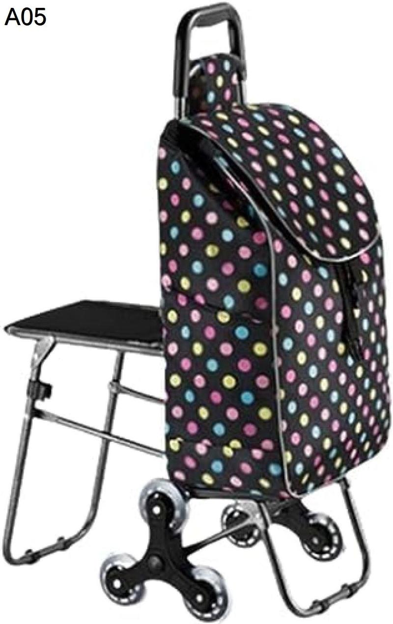 買い物カート ショッピングカート 椅子付き 2輪6輪 高齢者 買い物