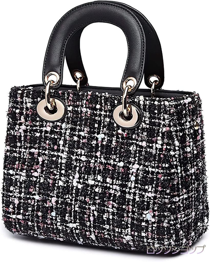 イブニングバッグ クラッチバッグ ツイード お茶会 結婚式 入学式 演奏