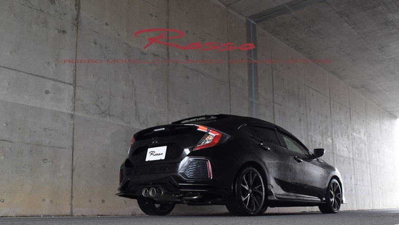 ROSSO MODELLO シビック FK7 ハッチバック スポーツマフラー