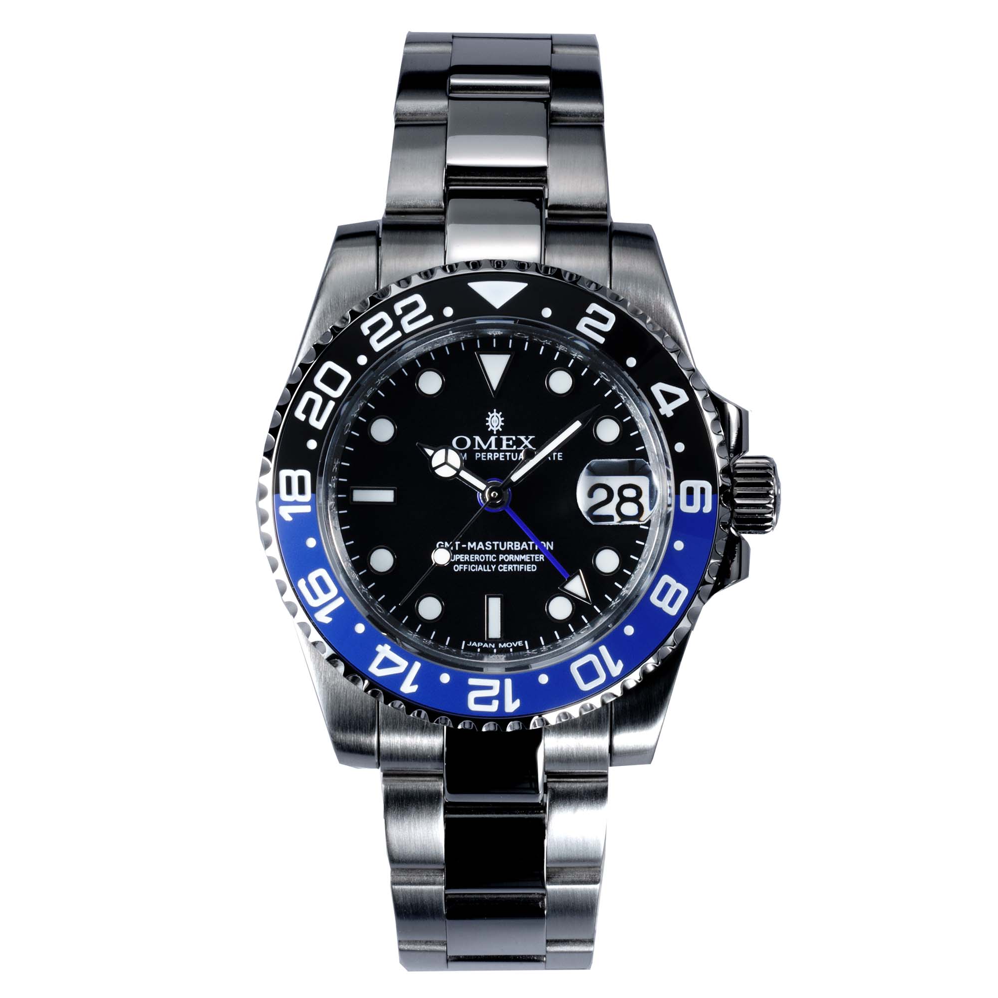 【レビュー特典付き】ジーエムティーマスターB 機械式 自動巻き SEIKO-NH34 メンズ腕時計 日常生活用強化防水 ブランド 限定腕時計  ネット通販 スーツ ビジネス