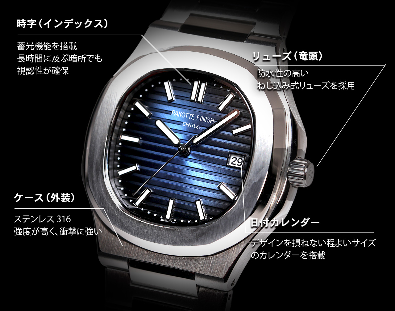 オメコ 時計 パコってフィニッシュ
