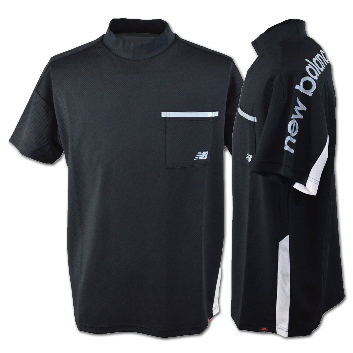 New Balance Golf ニューバランス 半袖ハイネックシャツ (M)(L