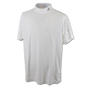 ニューバランス 半袖ハイネックシャツ メンズ 春夏用 白 黒 M L LL 012-4166002