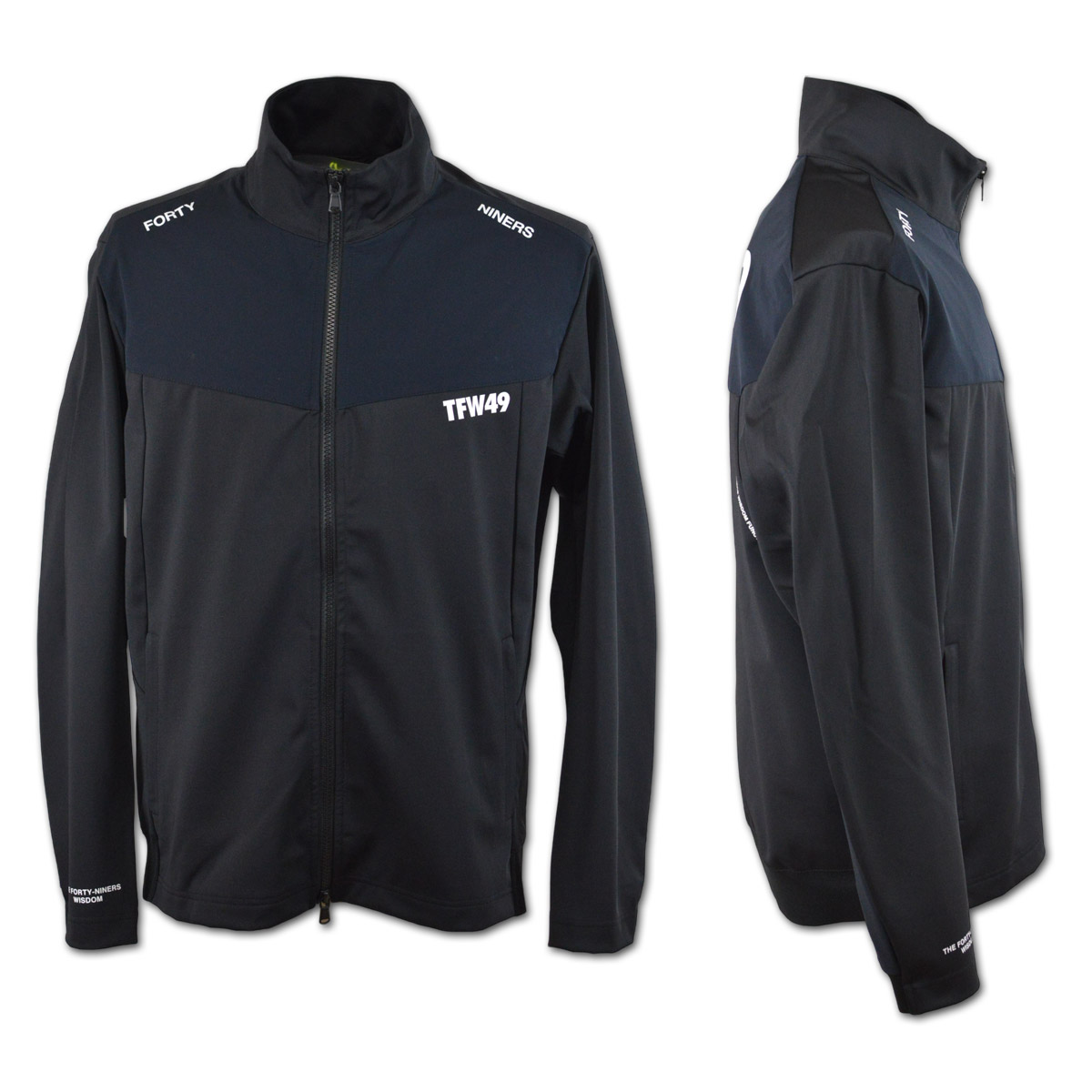 TFW49 マルチボンバージャケット　セットアップ　上下L TFW49 - MULTI PURPOSE BLOUSON / 4WAYストレッチ バックプリント