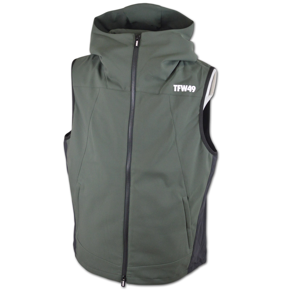 TFW49 ベスト ゴルフ ゴルフウェア メンズ 秋冬用 カーキ ベージュ L