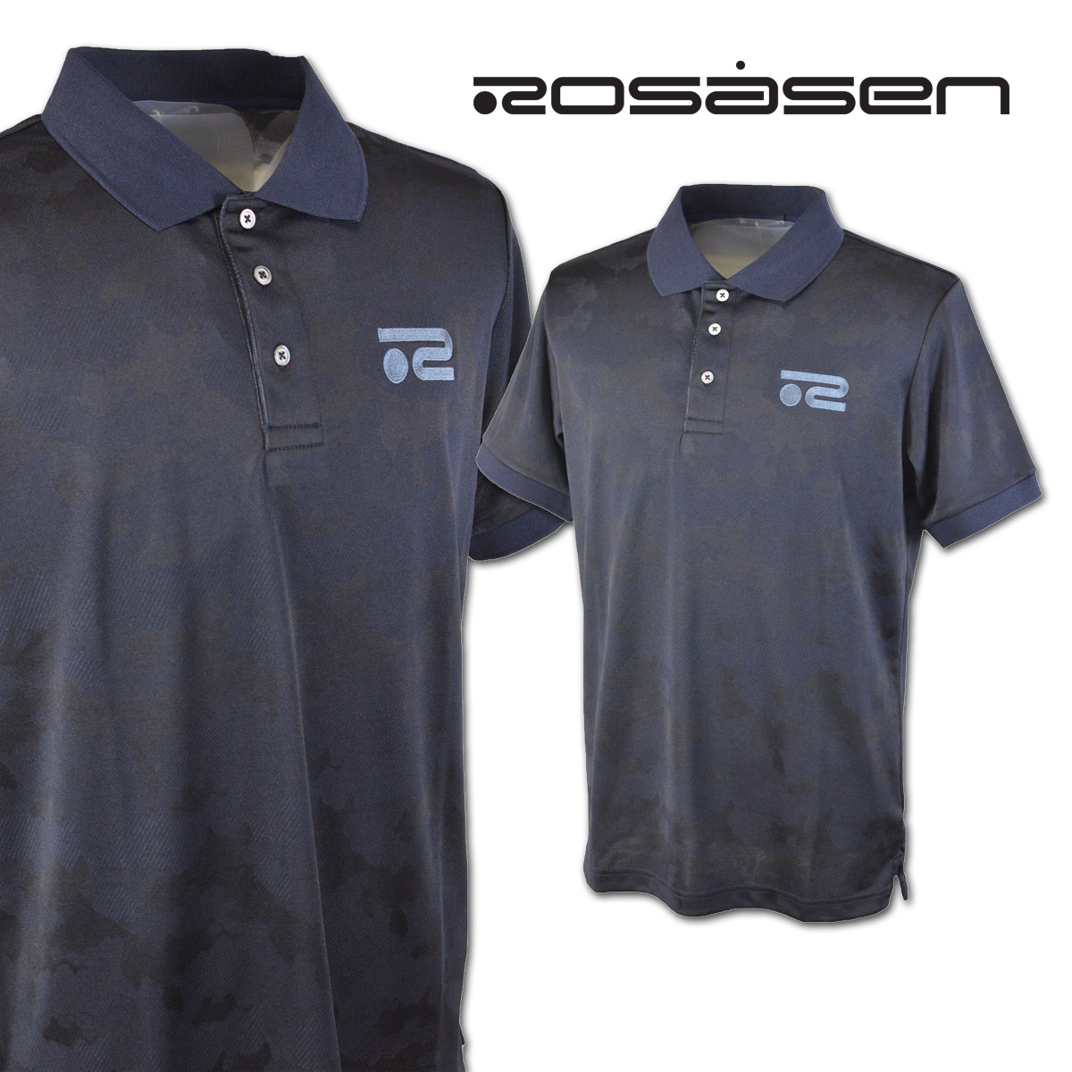 ROSASEN/ロサーセン/ポロシャツ/ゴルフウェア Rosasen（ロサーセン） 半袖ポロシャツ メンズ (M)(L) ゴルフウェア