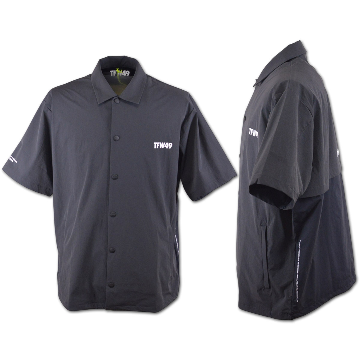 TFW49 半袖シャツジャケット ゴルフウェア メンズ LIGHT COACH JACKET TFW49 半袖シャツジャケット ゴルフウェア メンズ LIGHT COACH JACKET