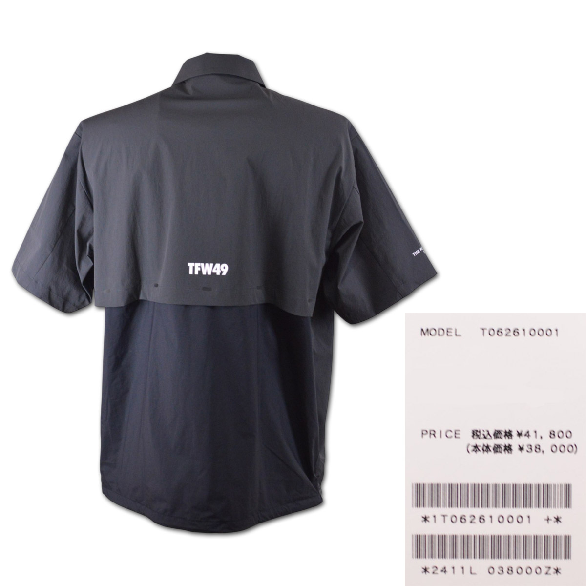TFW49 半袖シャツジャケット ゴルフウェア メンズ LIGHT COACH JACKET