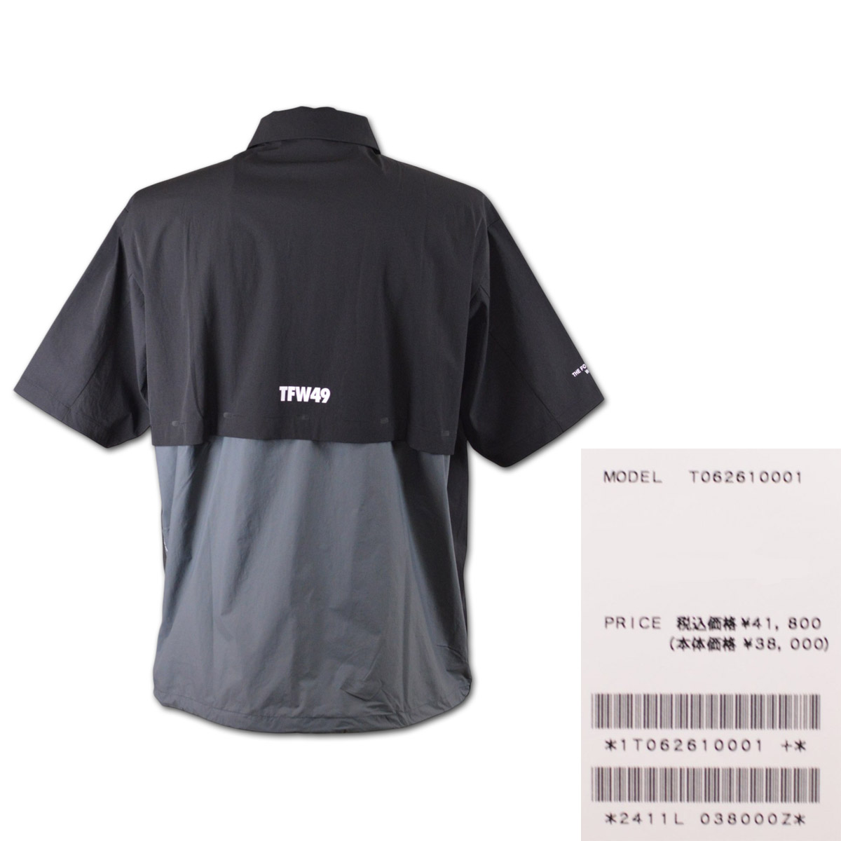 TFW49 半袖シャツジャケット ゴルフウェア メンズ LIGHT COACH JACKET