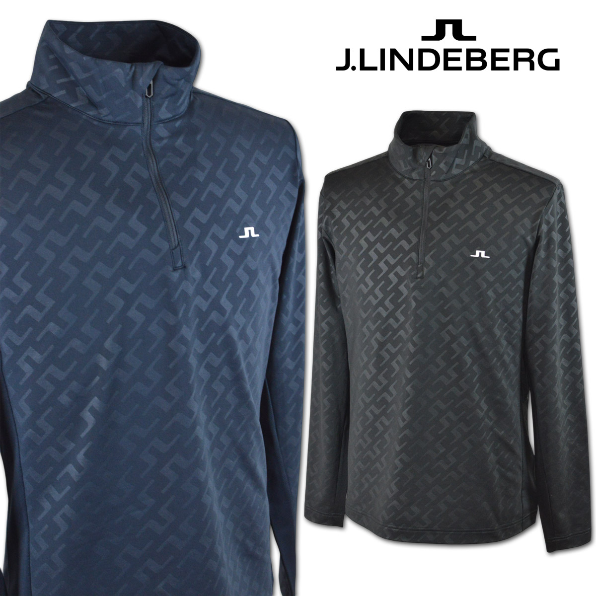 新品未使用！ジェイリンドバーグ　ハーフジップ トップス　メンズXL LL 071-32918-1.jpg