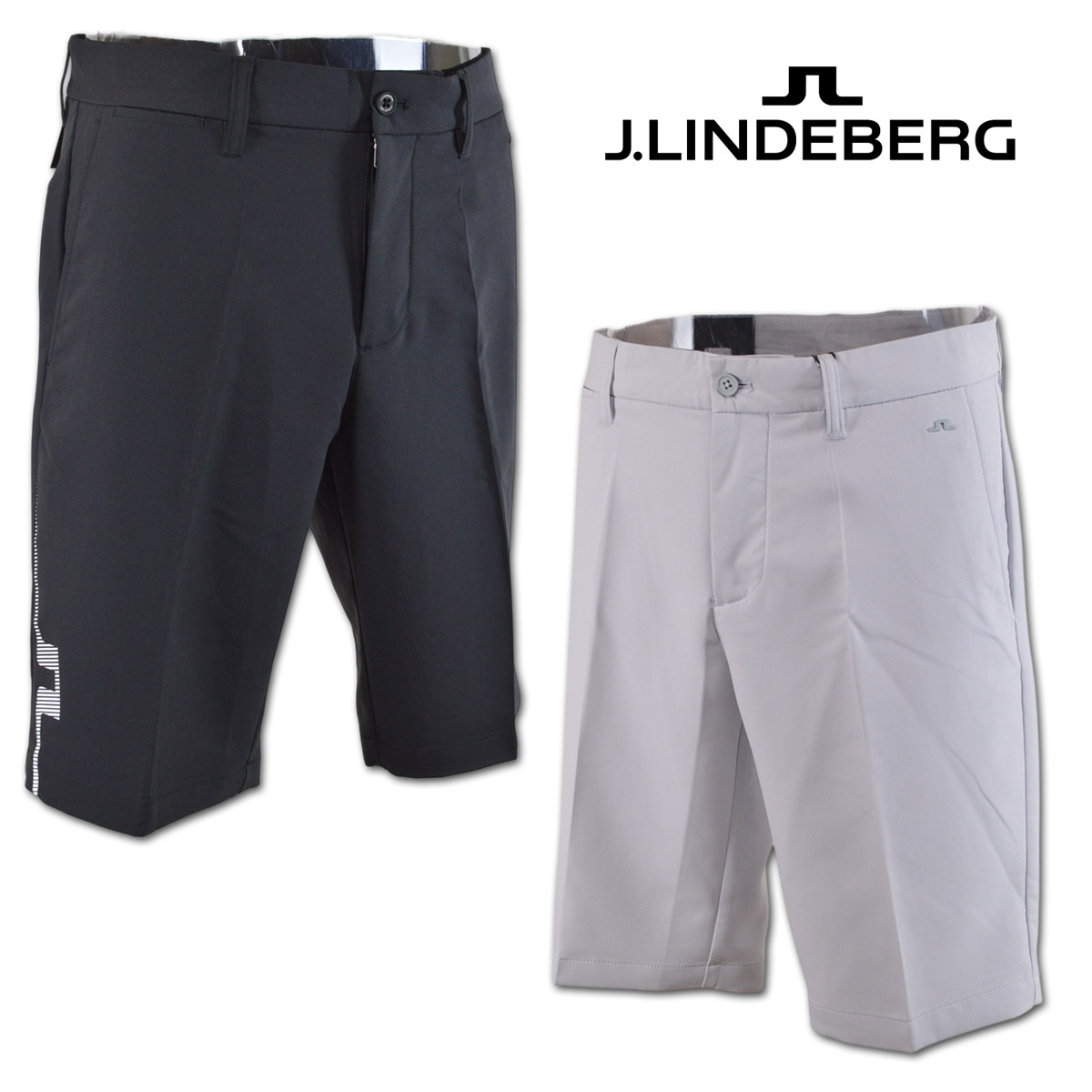 2025春夏新作ショートパンツ メンズ 31 黒 071-73442-19 J.LINDEBERG
