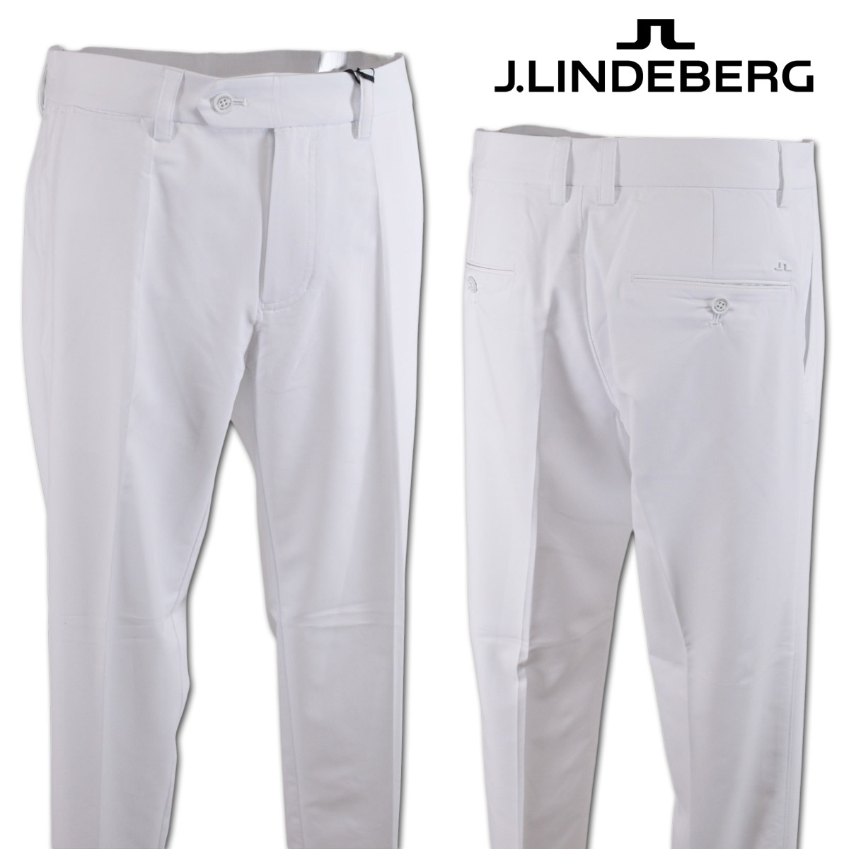 J.Lindeberg ホワイト パンツ ゴルフ　34 J.LINDEBERG（ジェイリンドバーグ） J.リンドバーグ パンツ ゴルフ