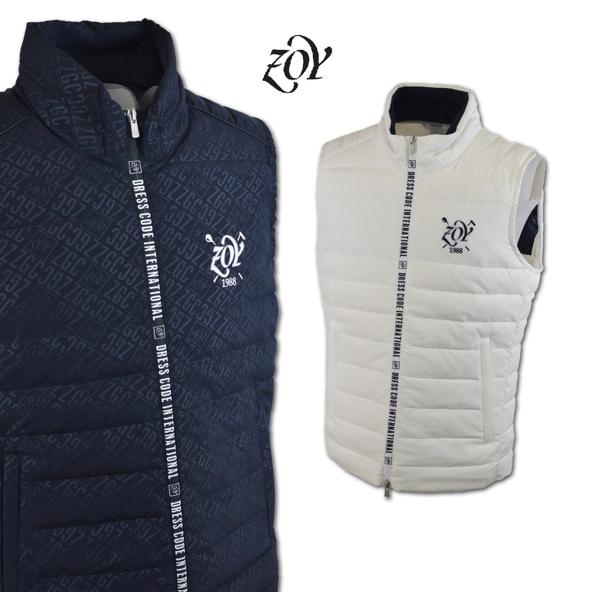 ZOY（ゾーイ） メンズ ダウンベスト (M)(L)(LL) ゴルフウェア