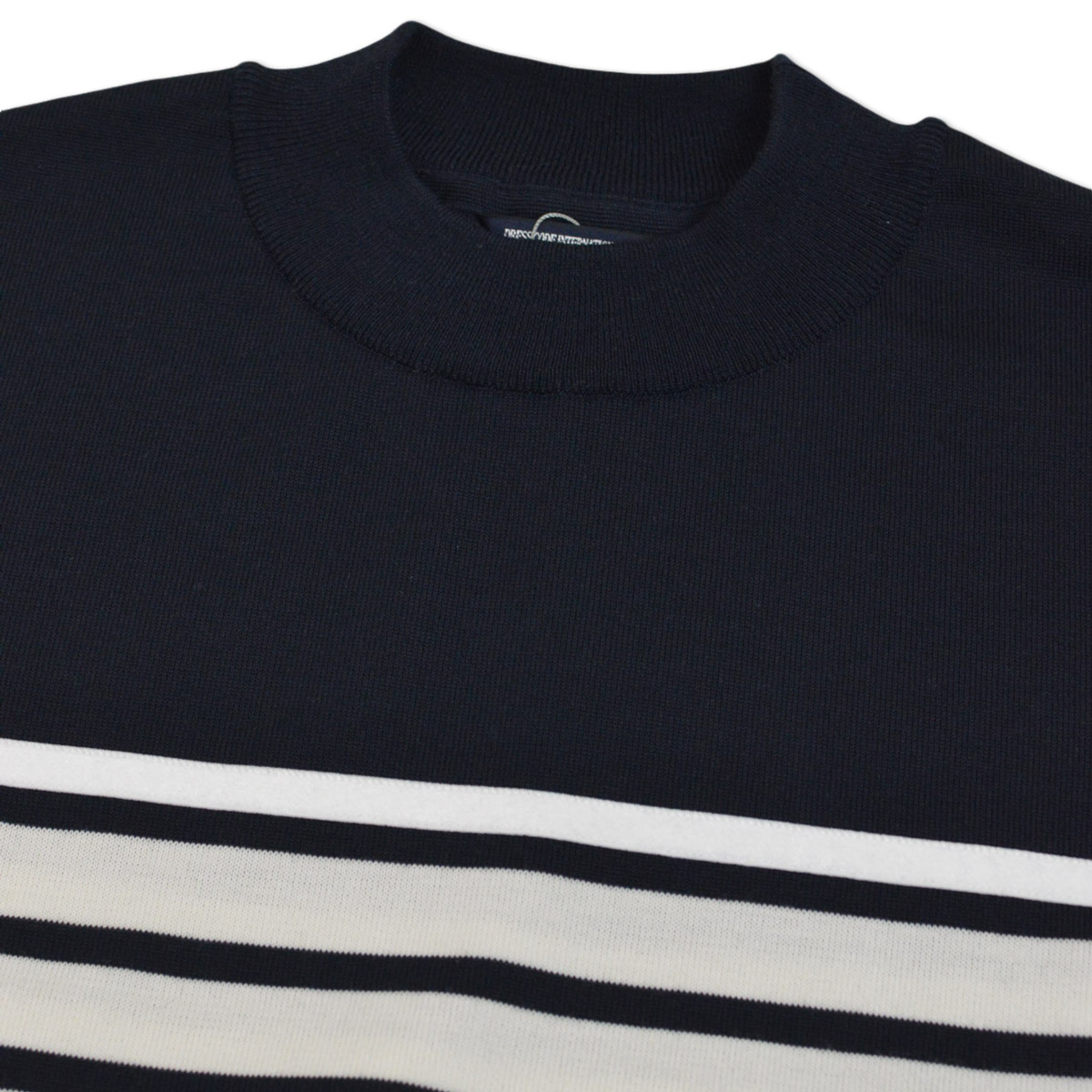 ZOY（ゾーイ） セーター メンズ 秋冬用 紺 M L 071444708-85 : ROUND