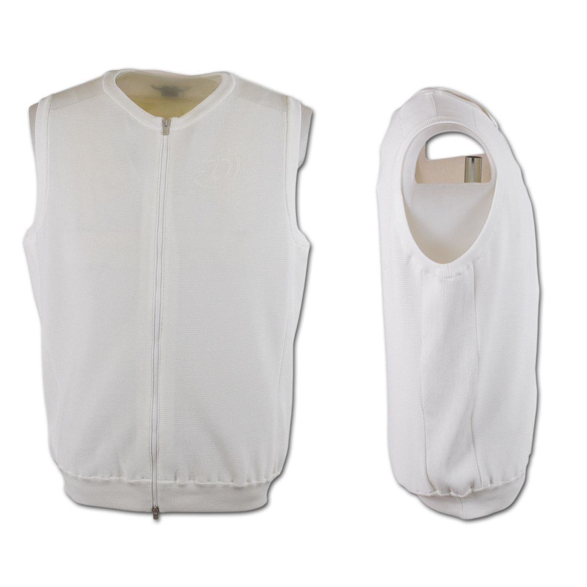 ZOY（ゾーイ） ニットベスト ゴルフウェア メンズ 春夏用 白 紺 M L