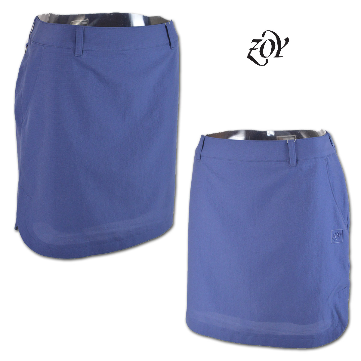 ZOY（ゾーイ） スカート レディース 春夏用 紺 M L 071642312 : ROUND