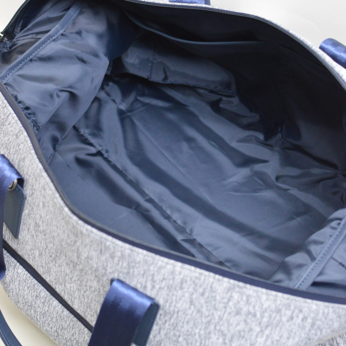 ZOY（ゾーイ） ボストンバッグ メンズ 紺 グレー 071779811 : ROUND