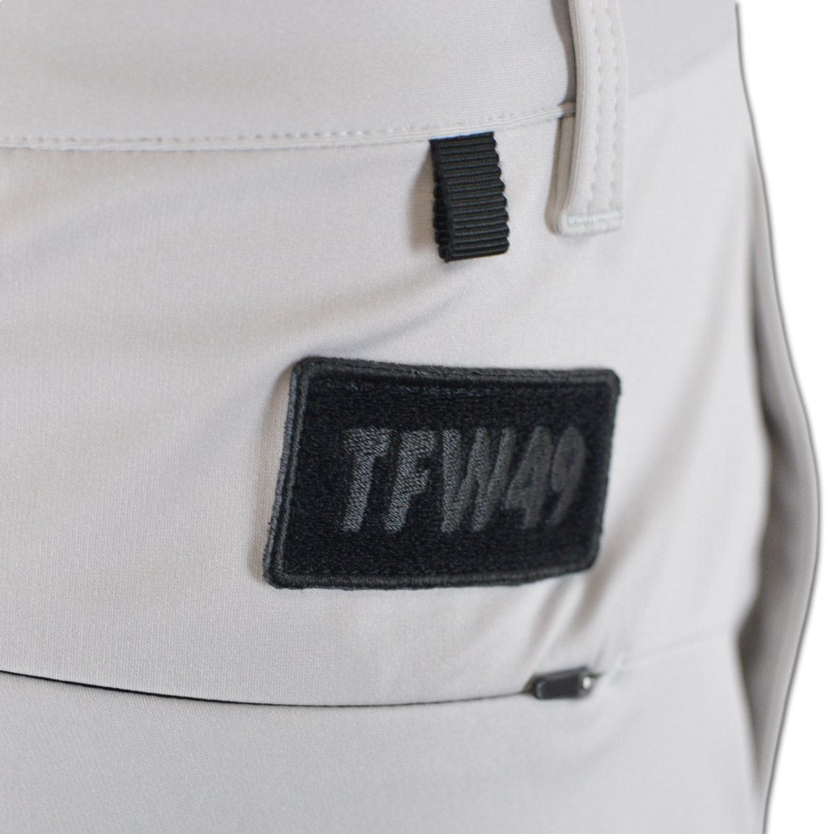 ○★新品未使用　TFW49　ハイパーストレッチスリムパンツ　L　ライトグレー TFW49 - ANKLE SLIM PANTS / ハイパーストレッチスリムパンツ