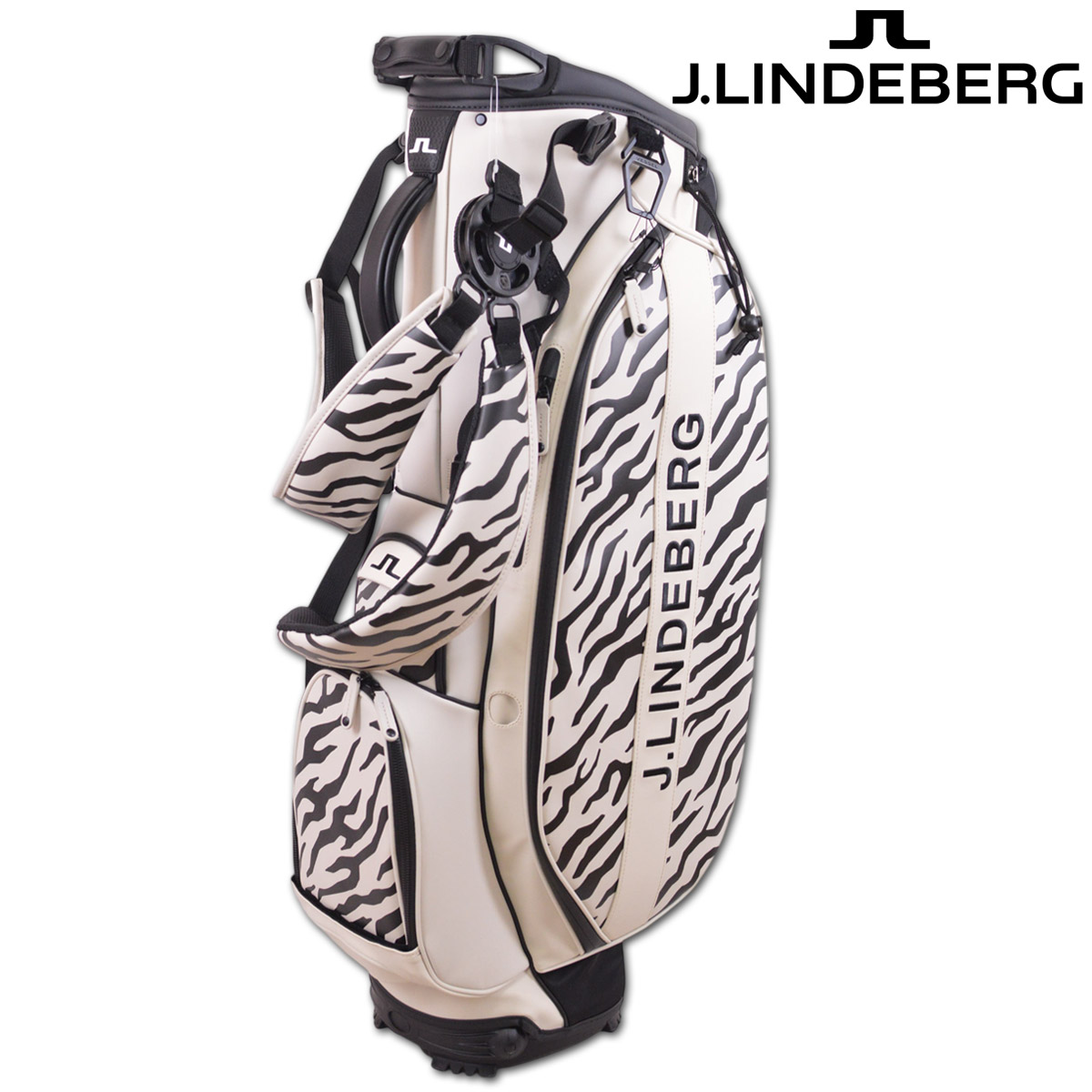 J.LINDEBERG キャディバッグ 黒/白 jl23-1.gif