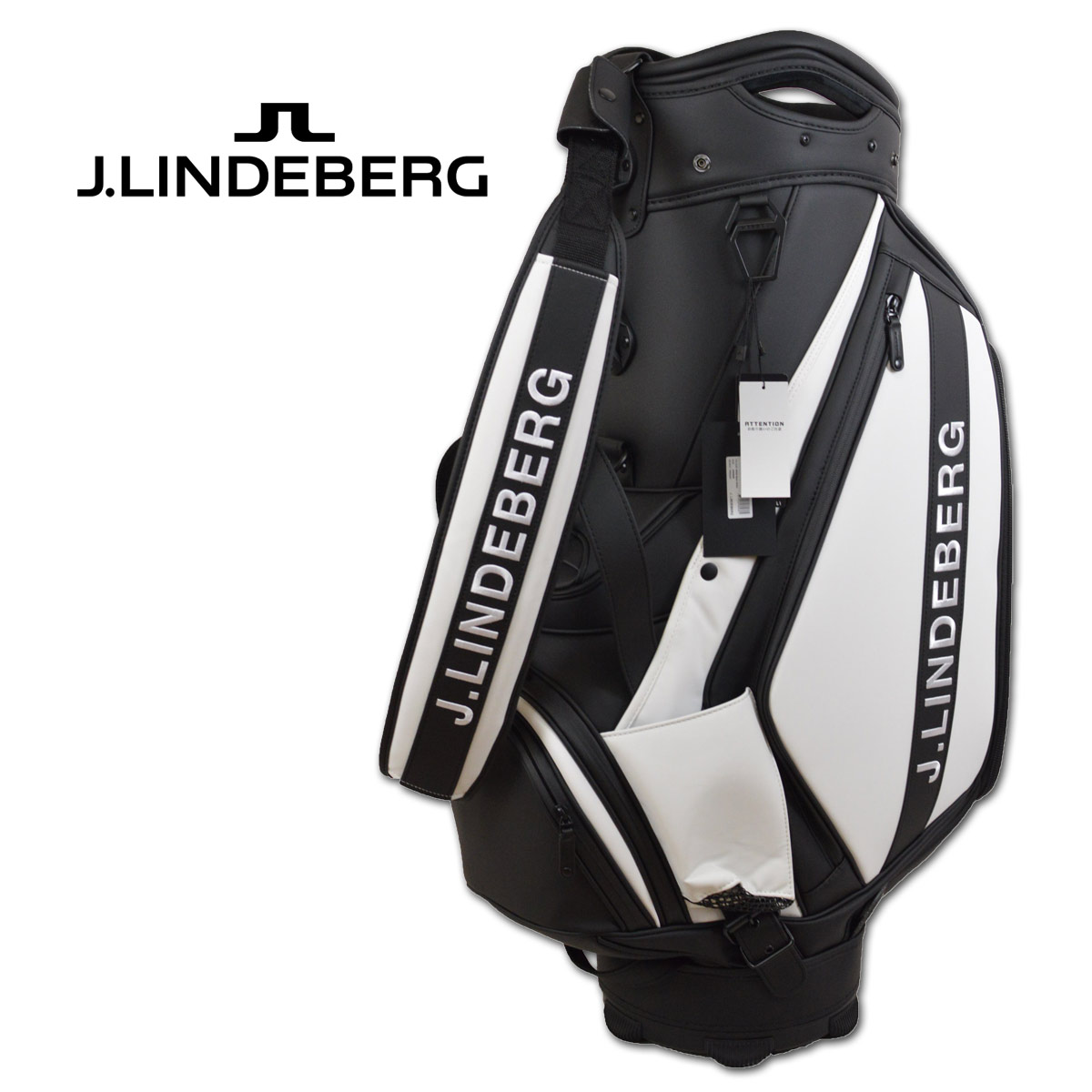 J.リンドバーグ キャディバッグ メンズ ゴルフ J.LINDEBERG VESSEL ベゼル レア 073-17900-19