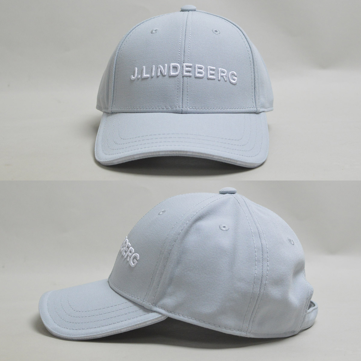 J.LINDEBERG J.リンドバーグ キャップ帽子 メンズ 黒 白 グレー