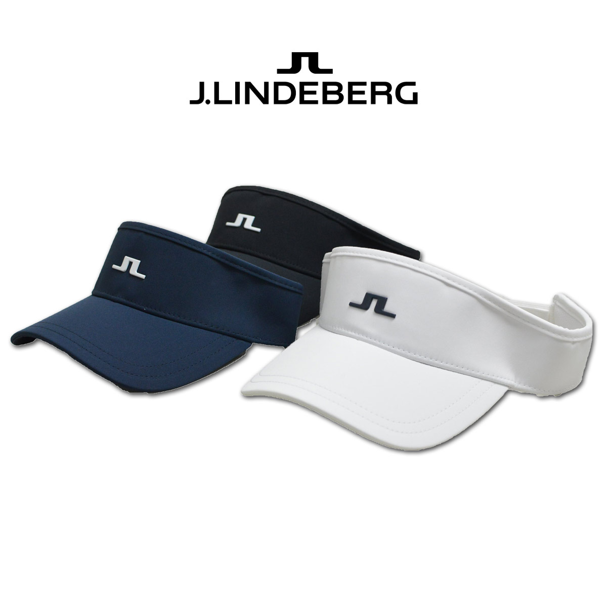 J.リンドバーグ サンバイザー メンズ ゴルフウェア J.LINDEBERG