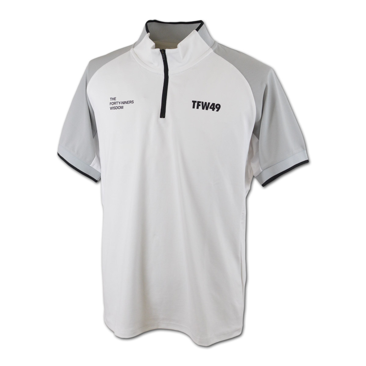 TFW49 半袖ハーフジップシャツ ゴルフウェア メンズ HALF ZIP