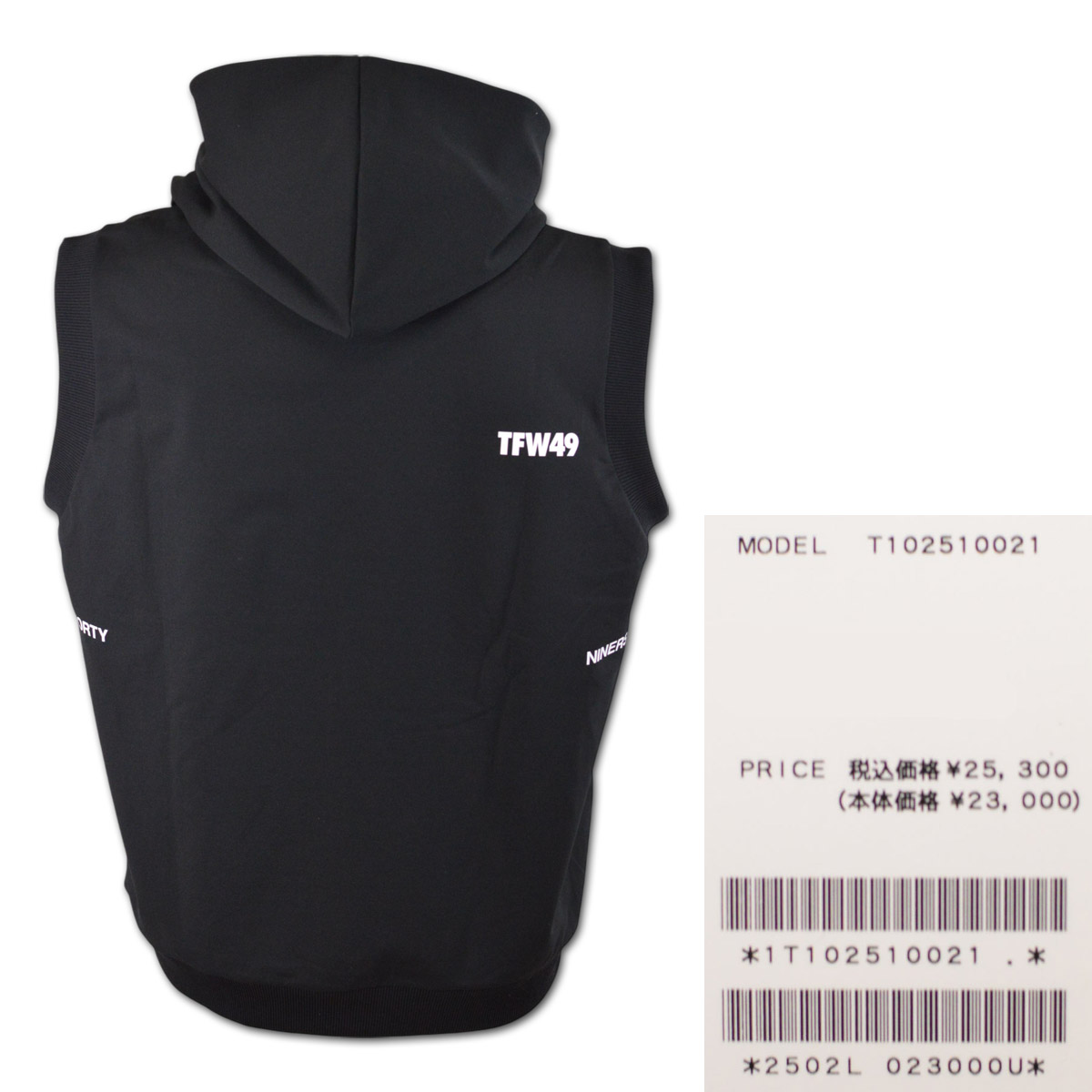TFW49 パーカーベスト ゴルフウェア RELAX HOODED VEST メンズ