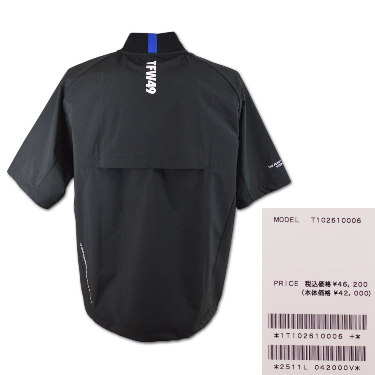 TFW49 半袖プルオーバー ゴルフ ゴルフウェア メンズ S/S PULL BLOUSON