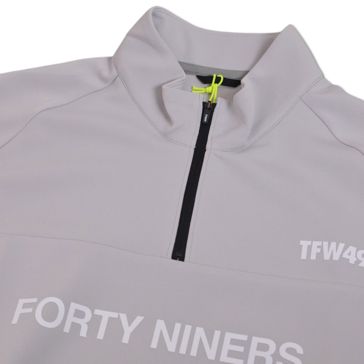 TFW49 半袖ハーフジップシャツ ゴルフウェア HALF ZIP S/S MOCK NECK