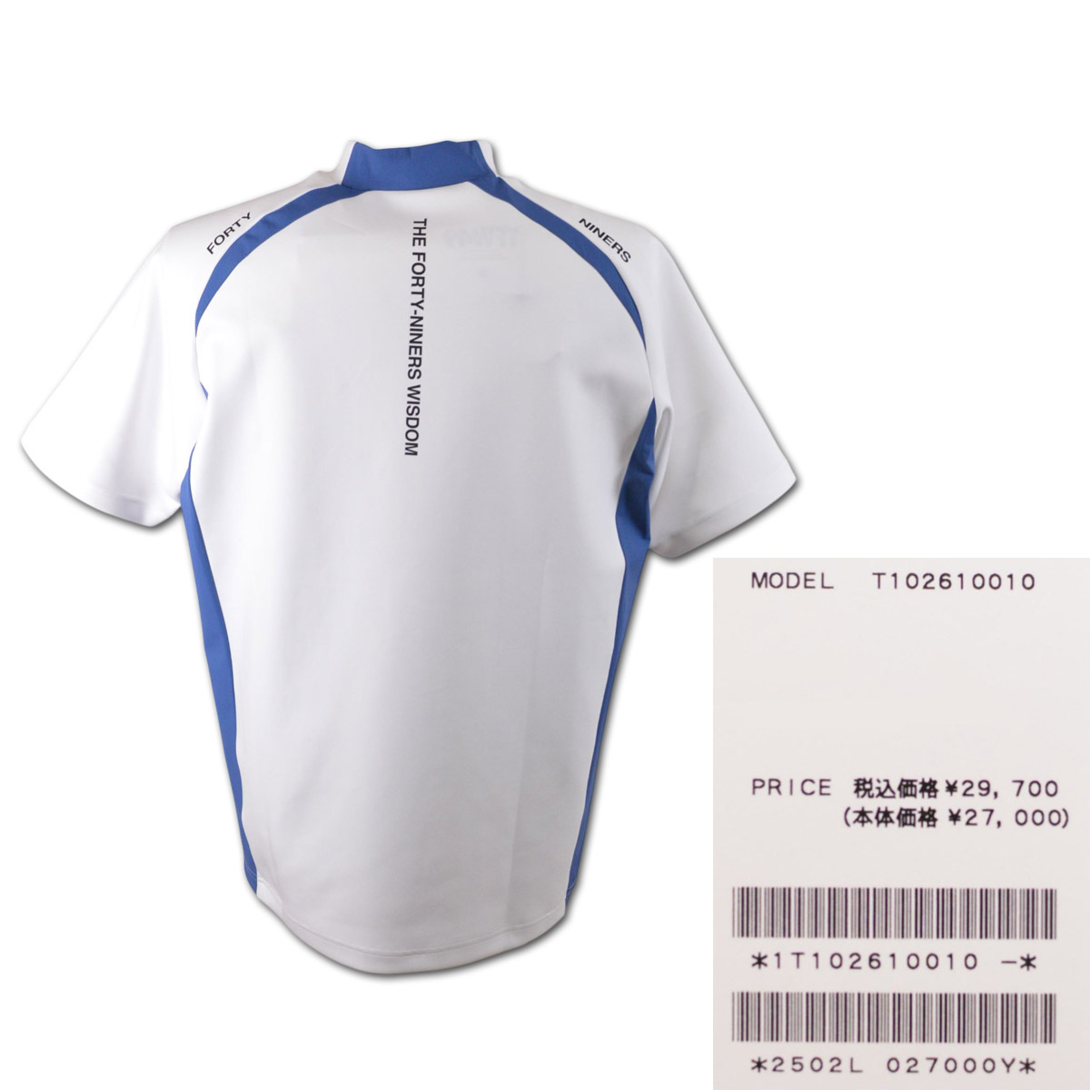 TFW49 半袖ハイネックシャツ ゴルフ ゴルフウェア SIDE PANEL SHORT TFW49 半袖ハイネックシャツ ゴルフ ゴルフウェア SIDE PANEL SHORT
