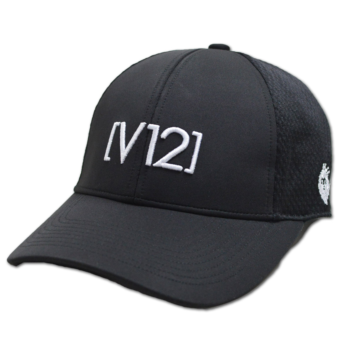 V12 キャップ帽子 メンズ レディース 黒 白 v122410cp01｜roundover｜02