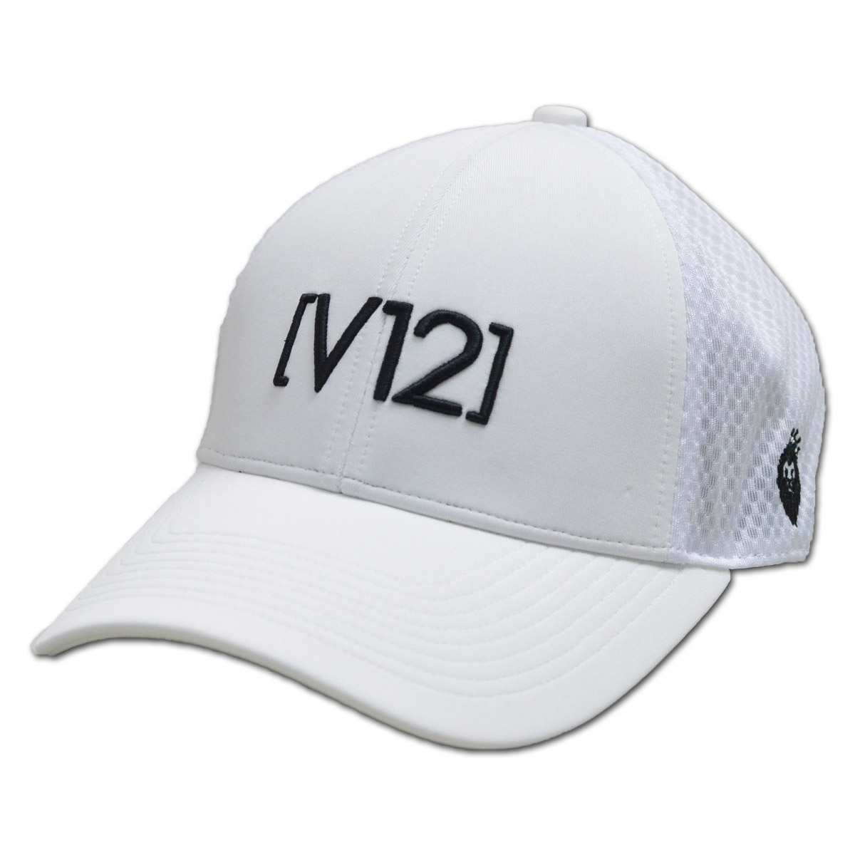 V12 キャップ帽子 メンズ レディース 黒 白 v122410cp01