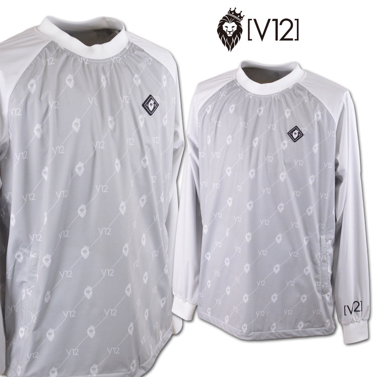 V12（ヴィ・トゥエルヴ） スニード メンズ 秋冬用 グレー M L