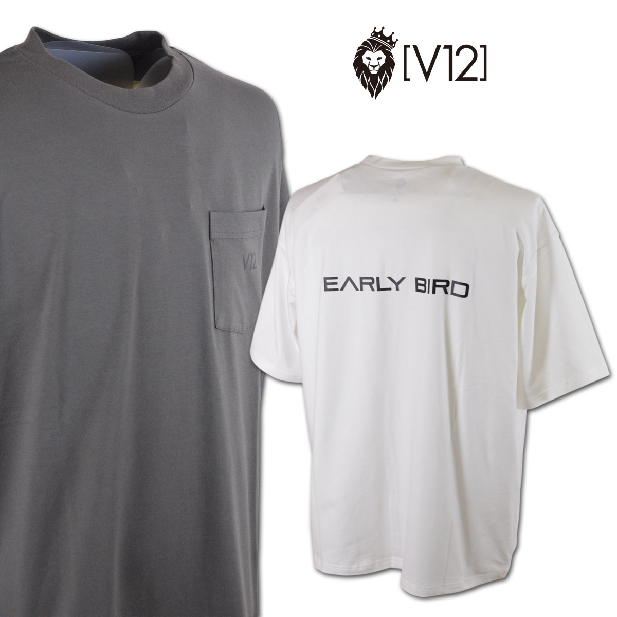 V12（ヴィ・トゥエルヴ） 半袖Tシャツ ゴルフ メンズ ゴルフウェア T