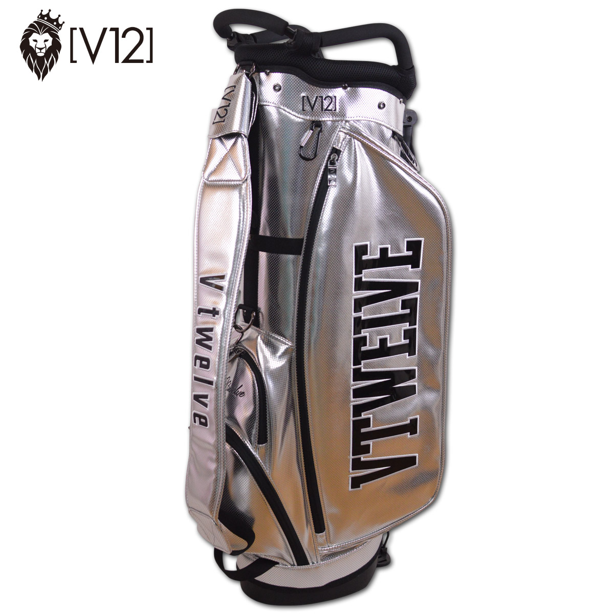 V12（ヴィ・トゥエルヴ） キャディバッグ PERFORATE CB 9インチ