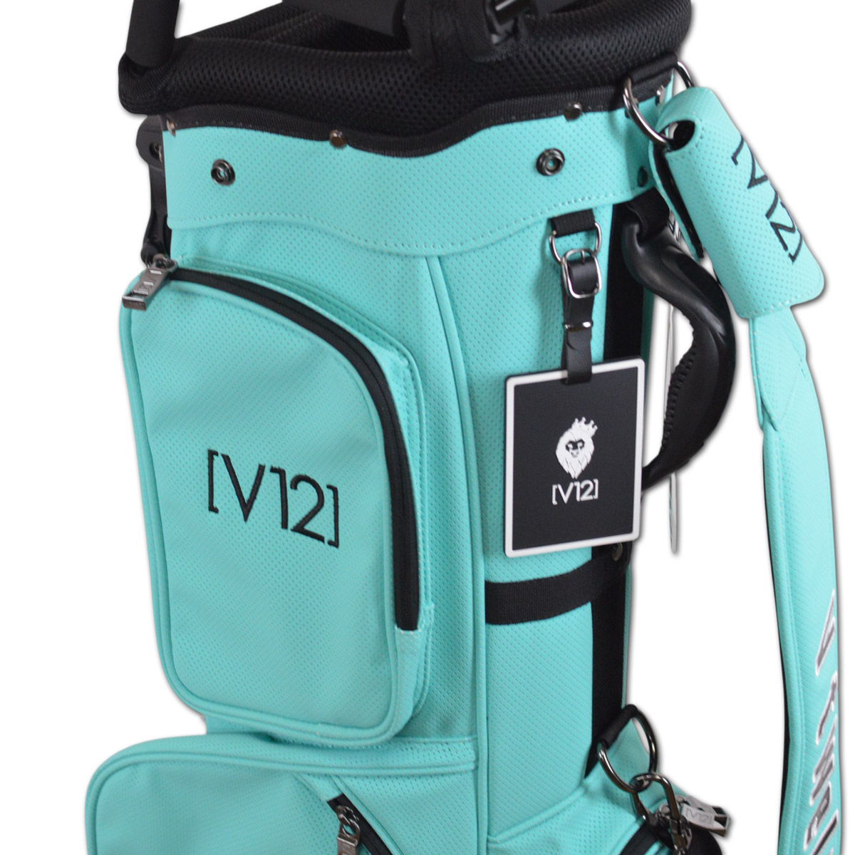 ＰＧＡWESTキャディバッグ９インチ V12（ヴィ・トゥエルヴ） キャディバッグ PERFORATE CB 9インチ
