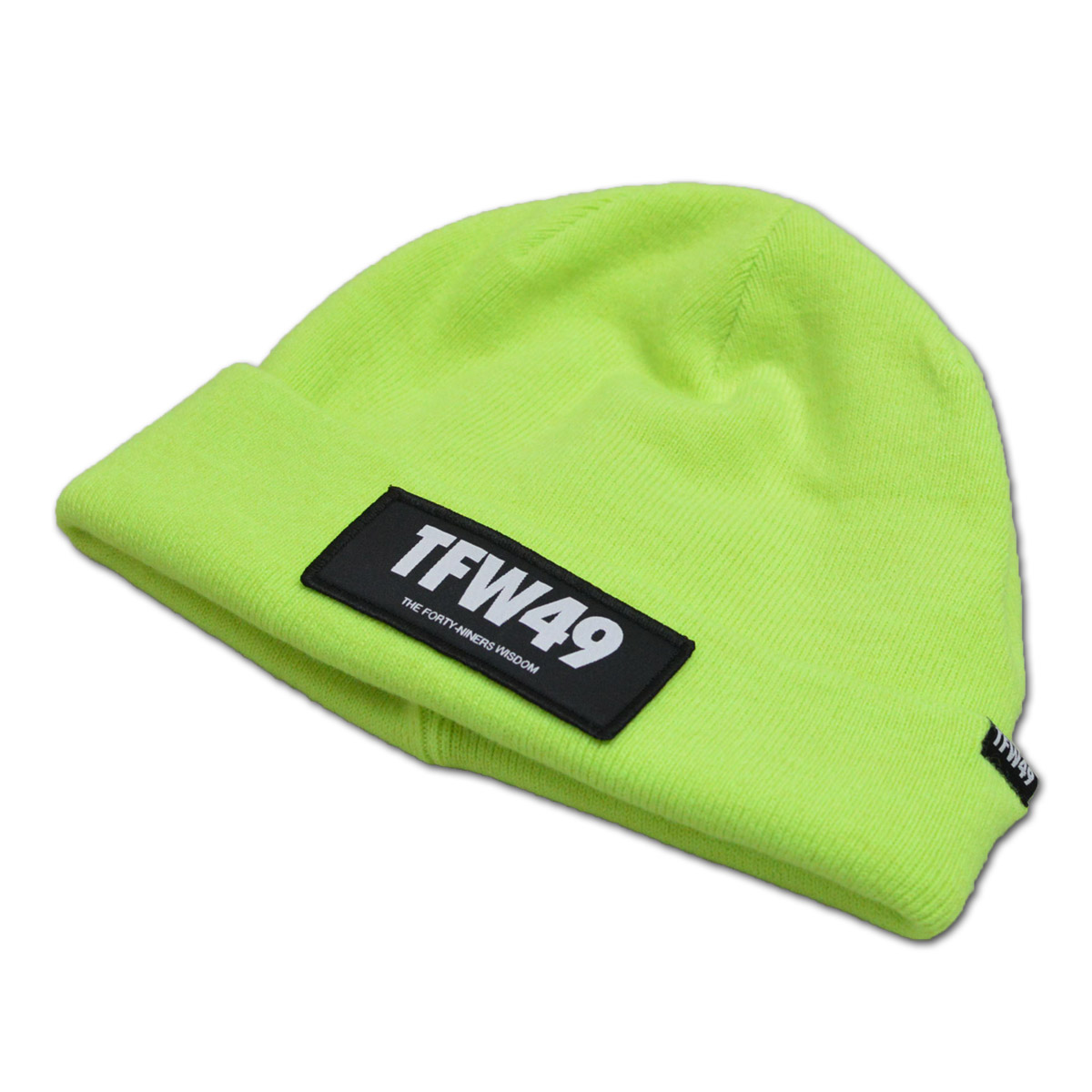 新品未使用　TFW49　ニットキャップ　イエロー　帽子 TFW49 ニット帽子 メンズ 黒 グレー イエロー t132320007 : ROUND OVER