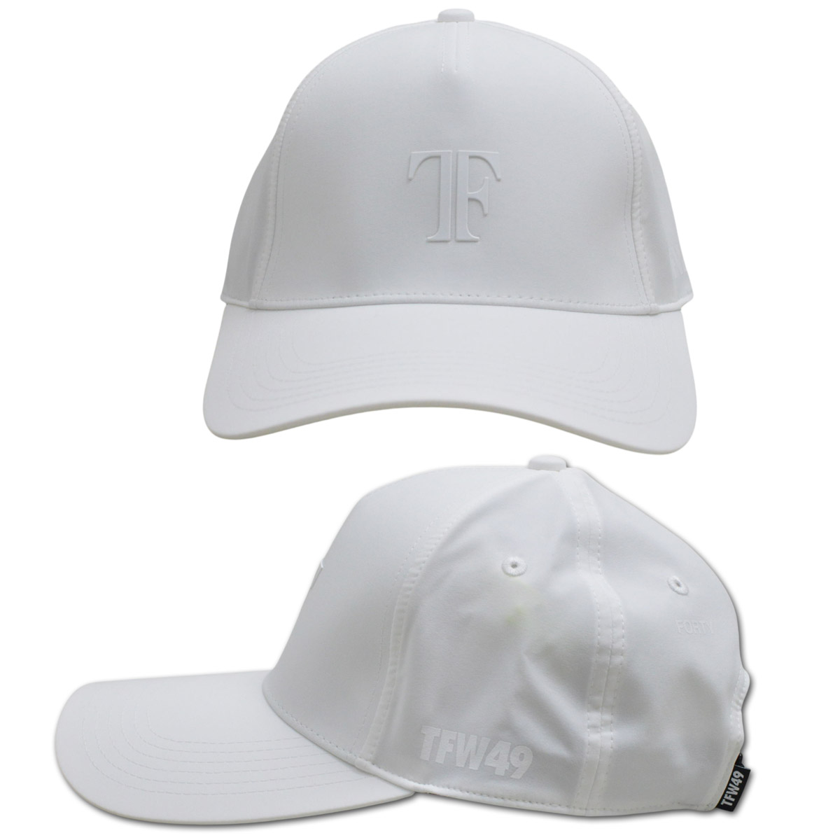 TFW49 キャップ帽子 ゴルフウェア メンズ 黒 白 ベージュ チャコール