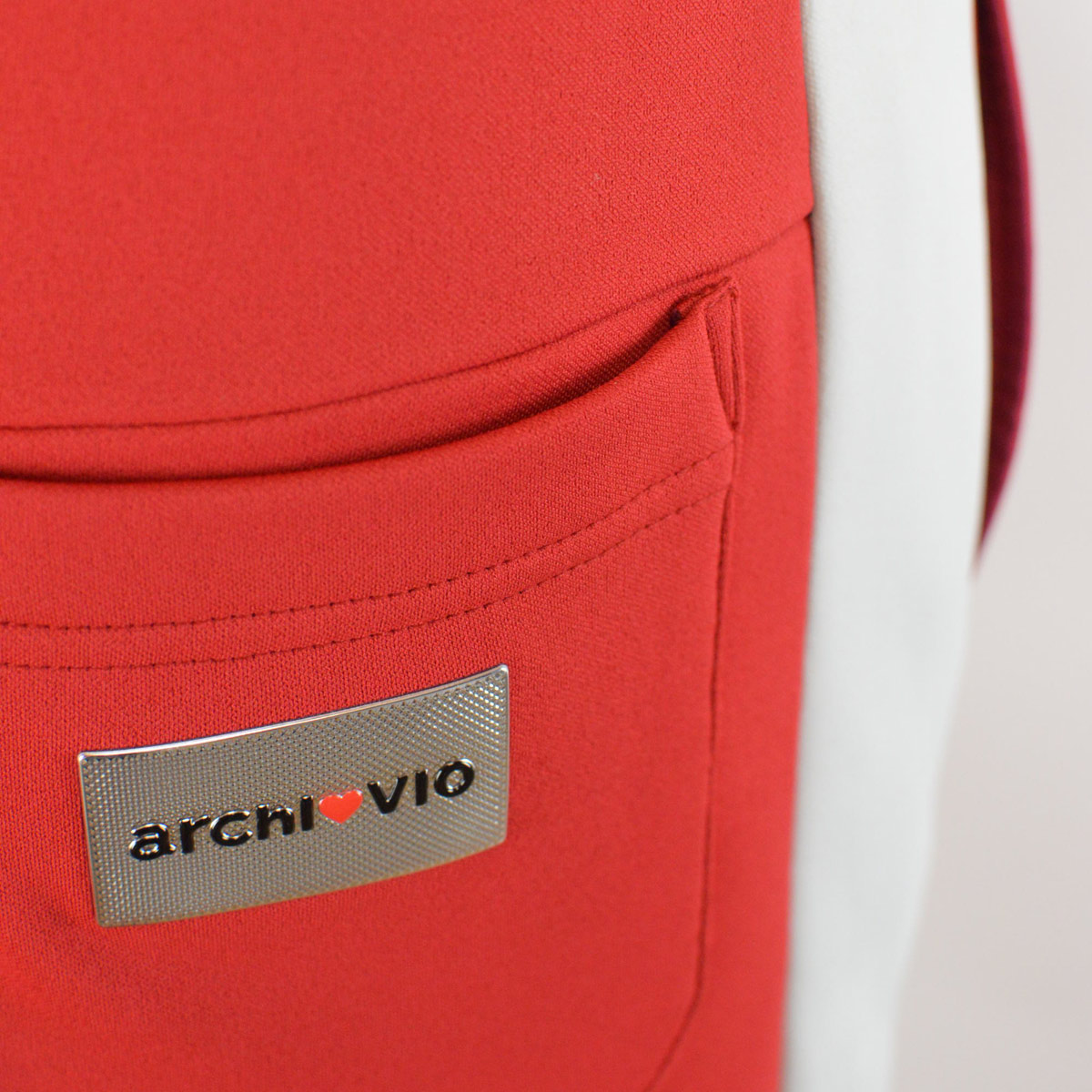 archivio アルチビオ スカート レディース 秋冬用 赤 M 216911-20