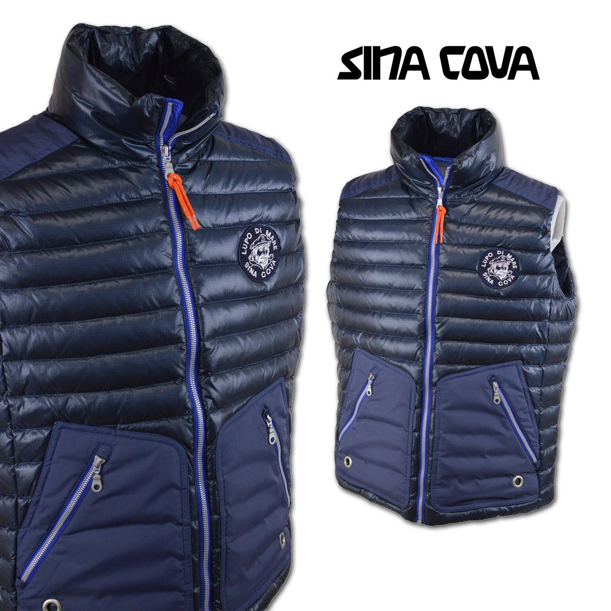 SINA COVA（シナコバ） ダウンベスト (M)(L) メンズ 防寒 アウター