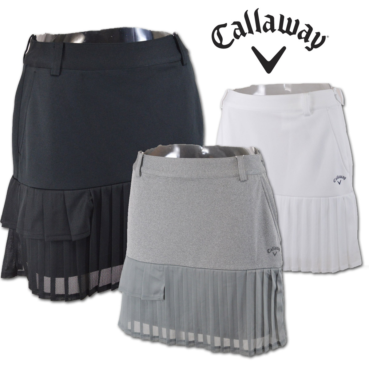 キャロウェイ レディース スカート (S)(M)(L) ゴルフウェア Callaway