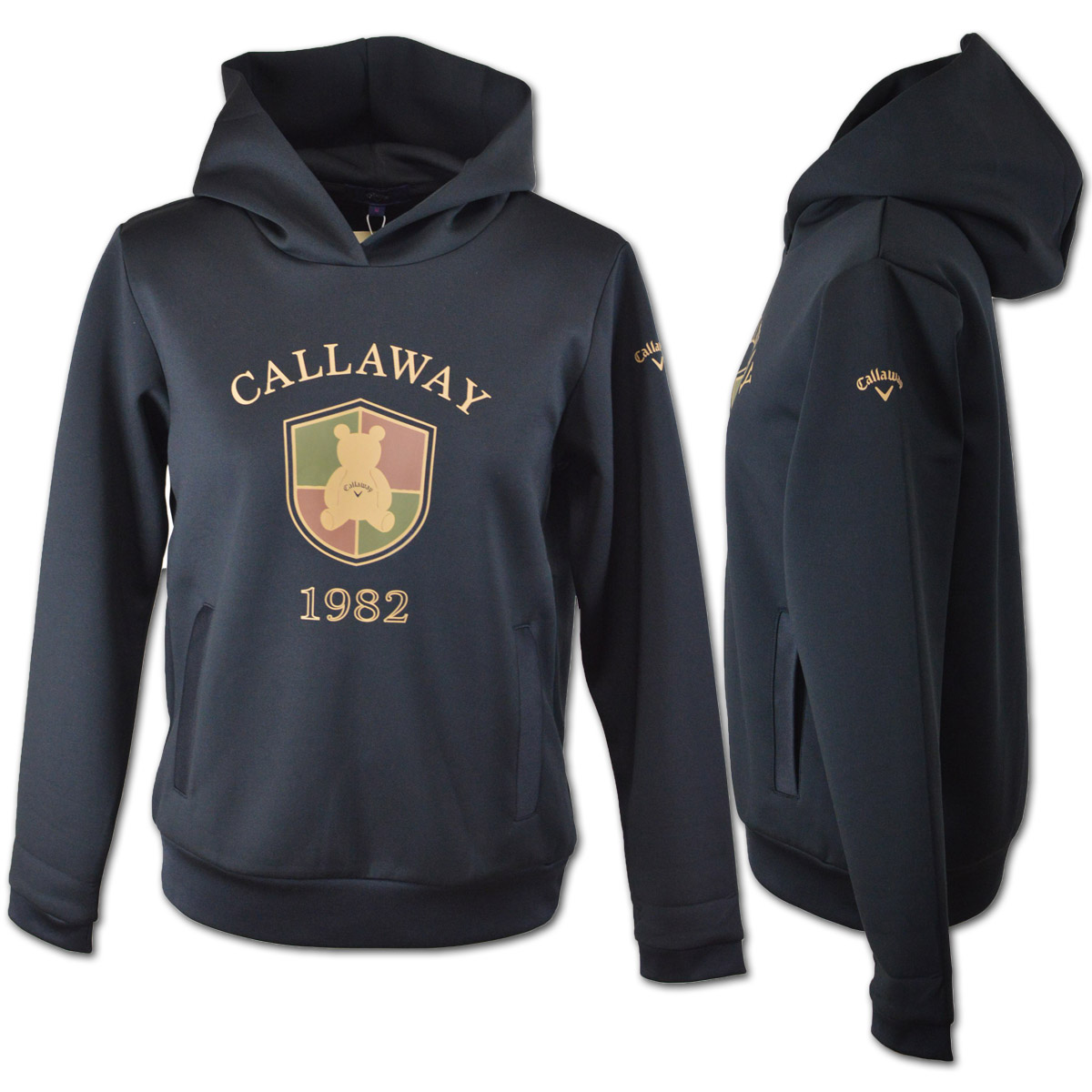 ★新品★ キャロウェイ レディース パーカー ベアプリント 定価 15400円 ☆新品☆ キャロウェイ レディース パーカー ベアプリント 定価 15400