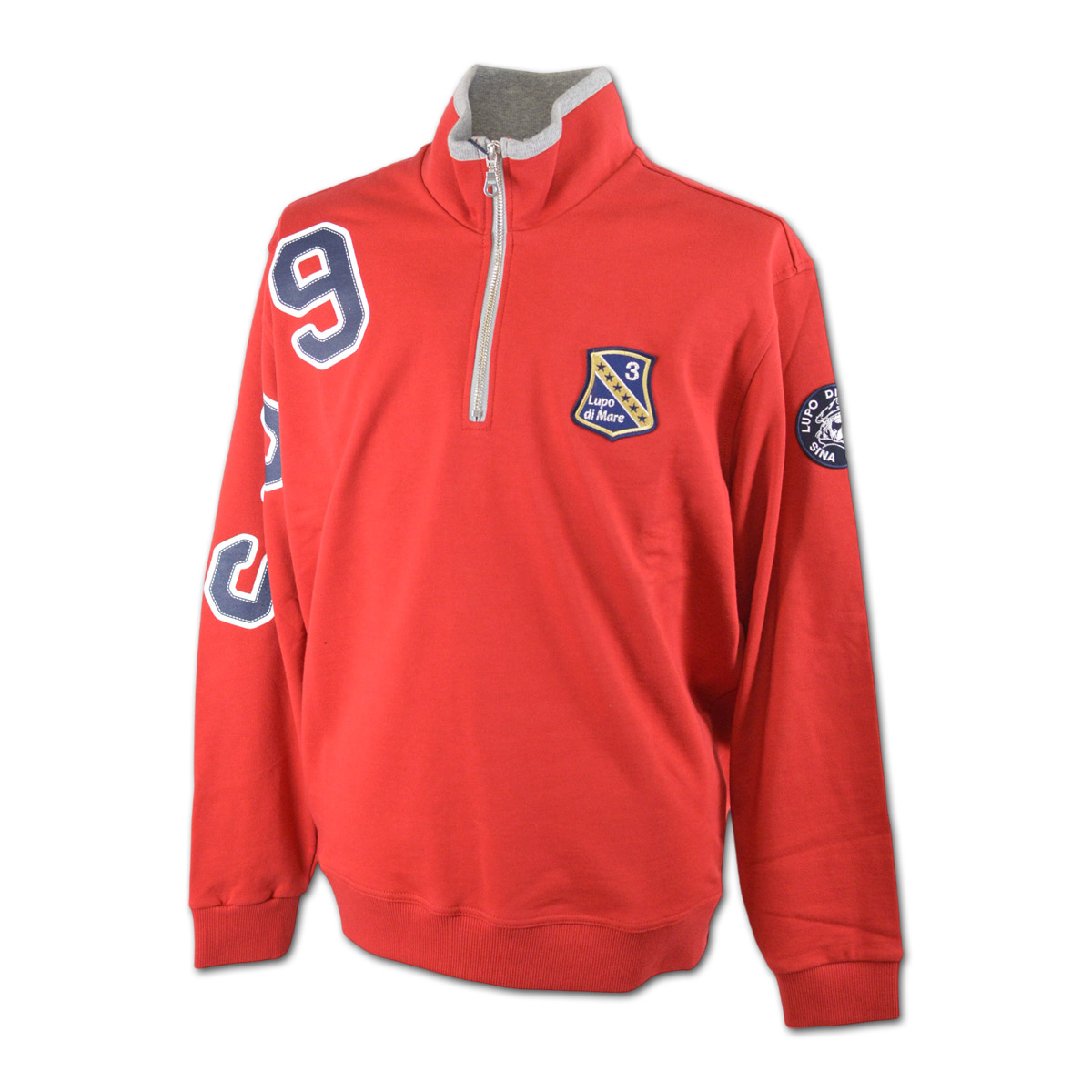 SINA COVA（シナコバ） トレーナー メンズ アウトレット 秋冬用 紺 白