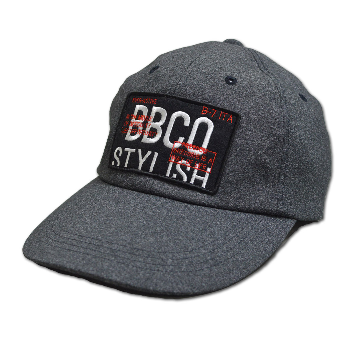 BBCO ビビコ キャップ帽子 メンズ 黒 白 紺 M L LL 25-0101-01