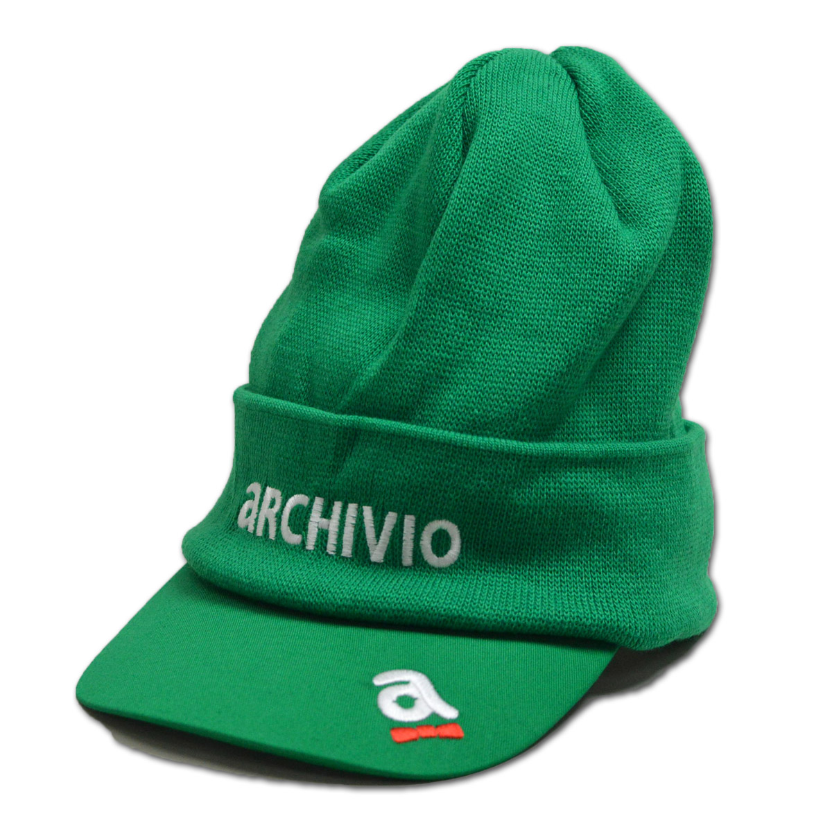 アルチビオ ニット帽子 レディース 黒 白 グリーン 310007