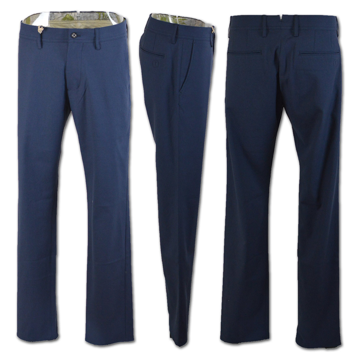 TRATTO（トラット） パンツ メンズ 春夏用 紺 W82 W85 W88 W91