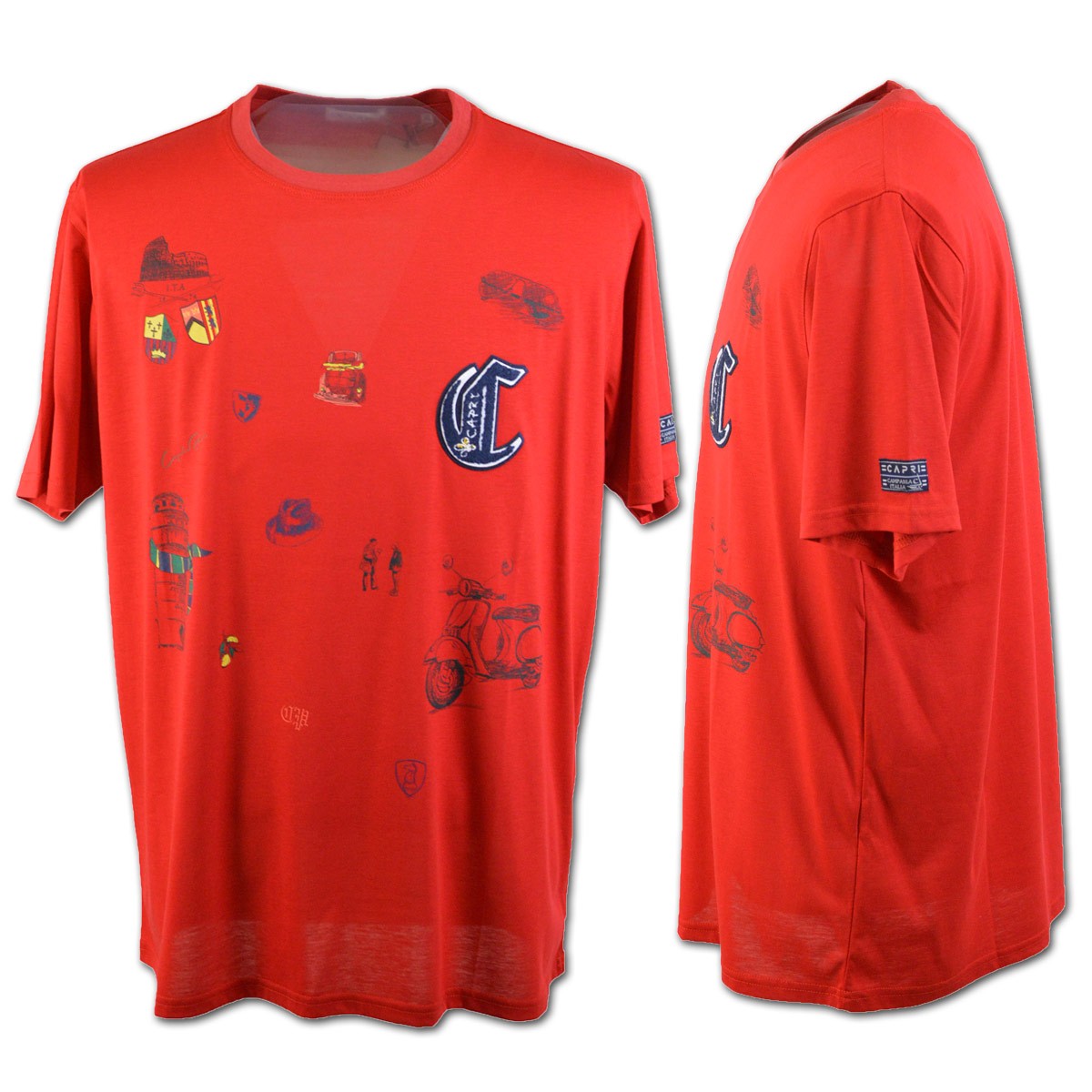 \"SINNERS ATTIRE\" Capri ニット Tシャツ 半袖 SINNERS ATTIRE】Capri ニット Tシャツ 半袖