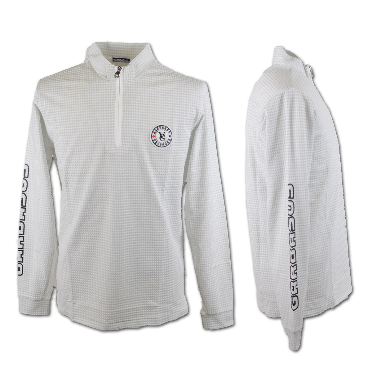 ANGELO（アンジェロ） ガルバス 長袖ハーフジップシャツ メンズ 春夏用 