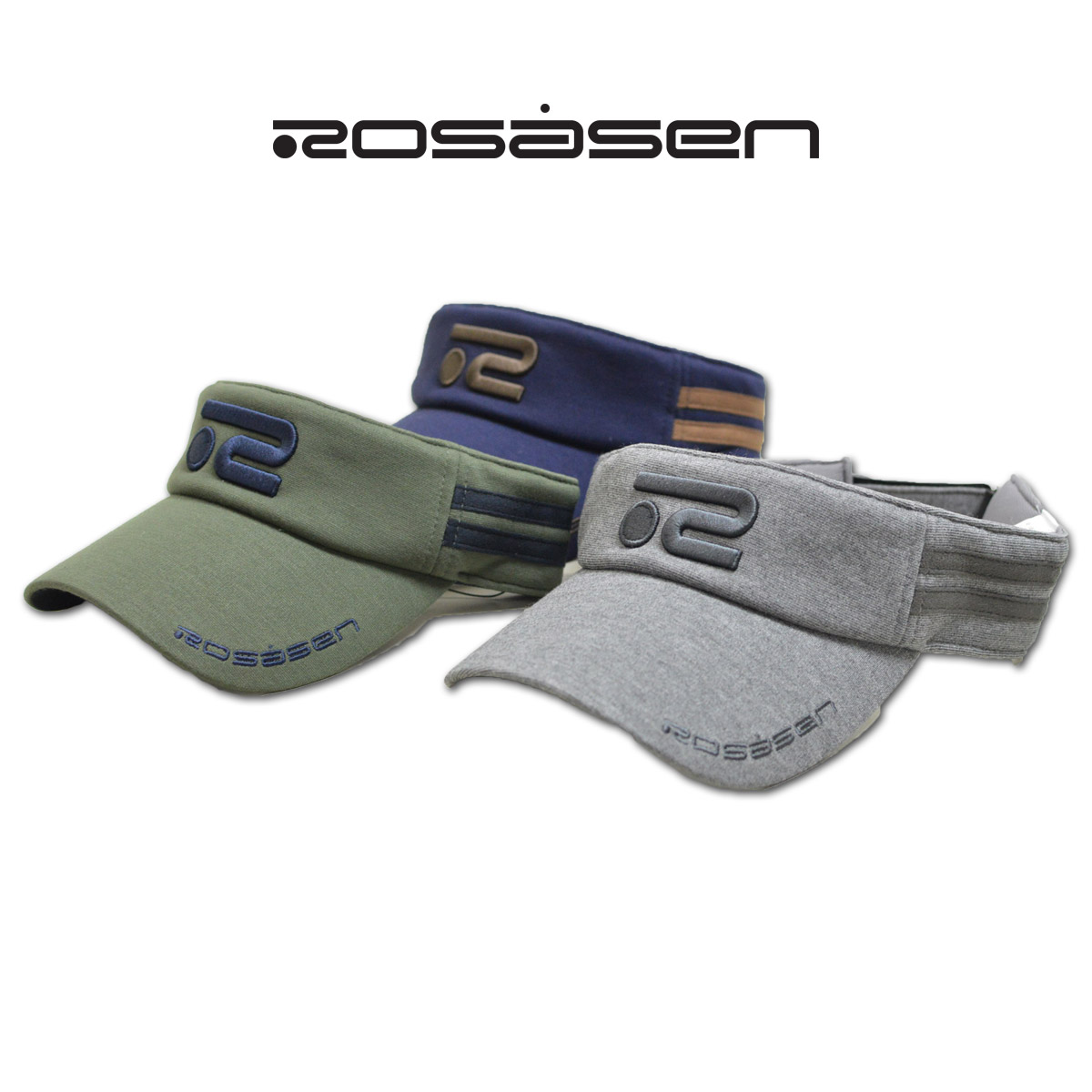 Rosasen（ロサーセン） サンバイザー ゴルフウェア メンズ 046-59834